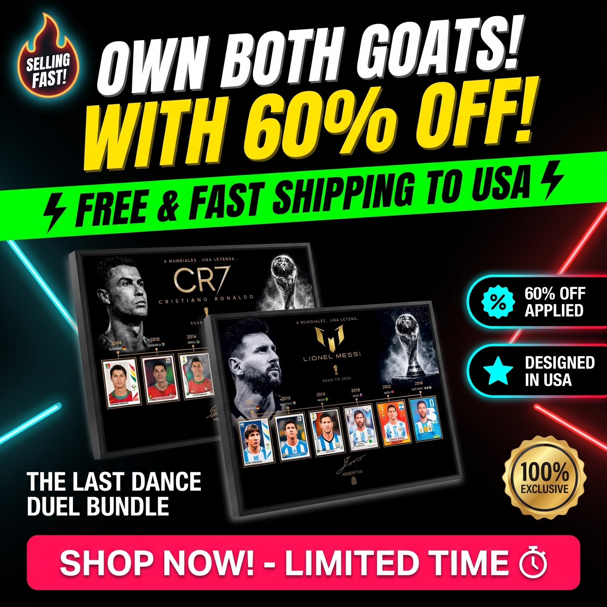 60% OFF🚨 : Get BOTH GOATs in 1 Bundle!