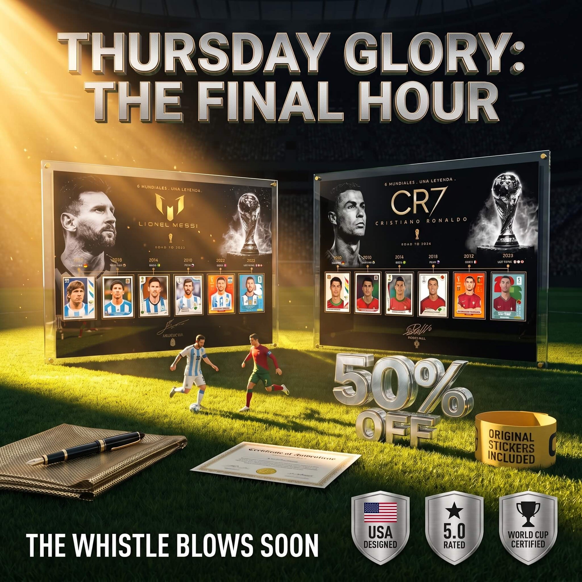 The Last Dance Legacy Collection: 6 World Cups, One Immortal Frame