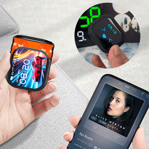 Pro AI Translator Earbuds + HD Touch Screen