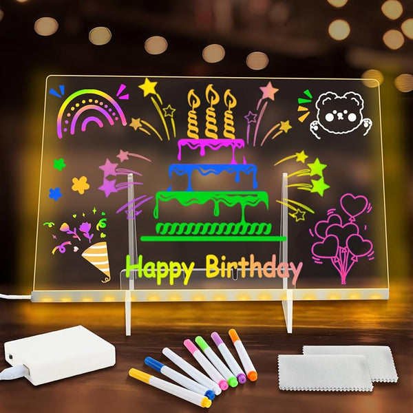 Personalized LED Note Board with Colors