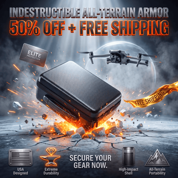 Take Your Drone Anywhere With Our Portable Case