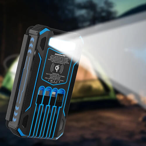 Outdoor Foldable Solar Large Capacity Charger Mobile Power Bank