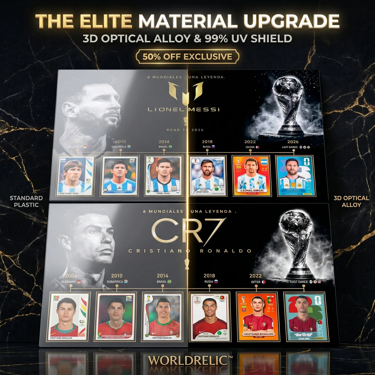 ELITE MATERIAL: 3D Optical Alloy (Anti-Glare)